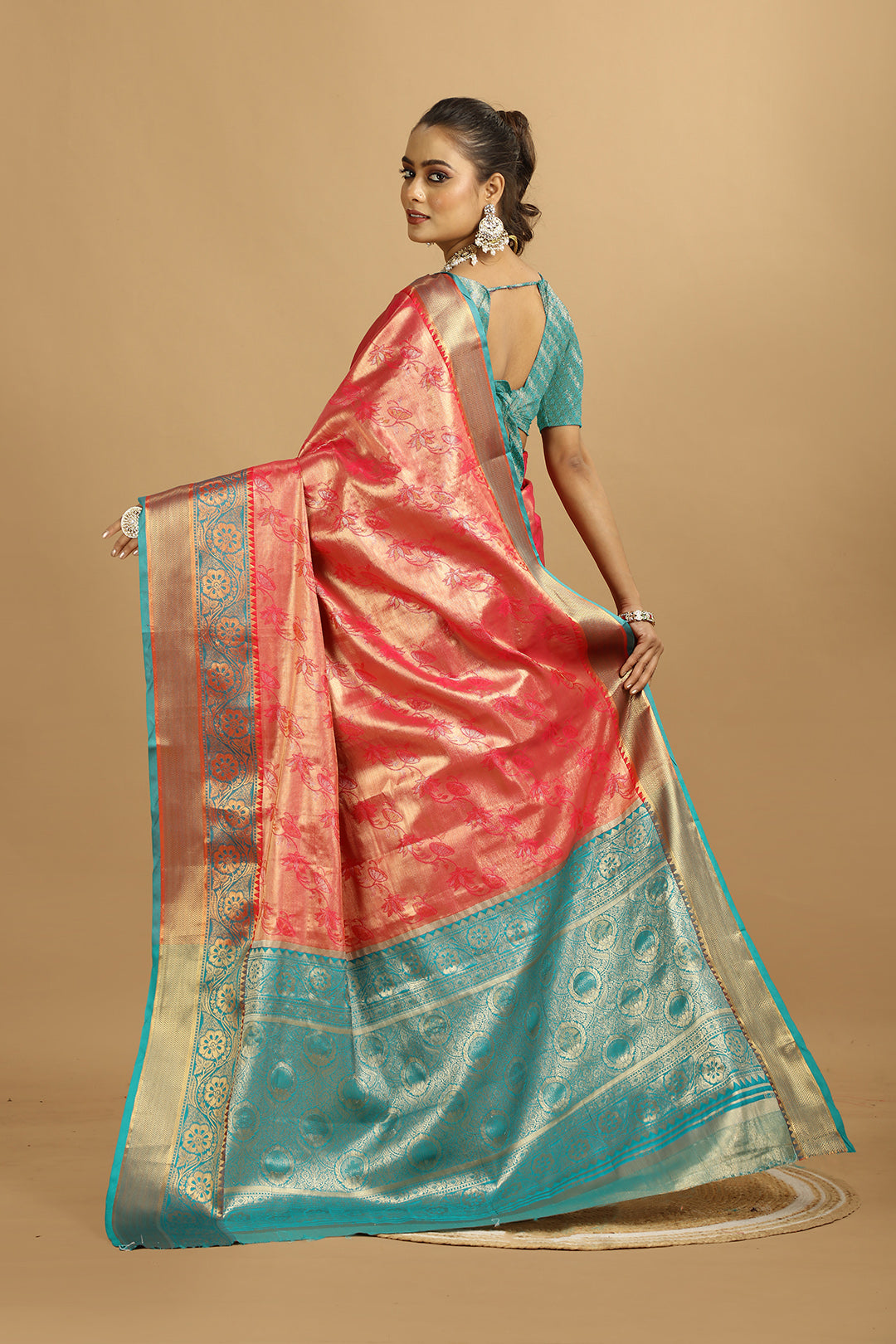 KARAMKARI-DURGA (SILK SAREE)