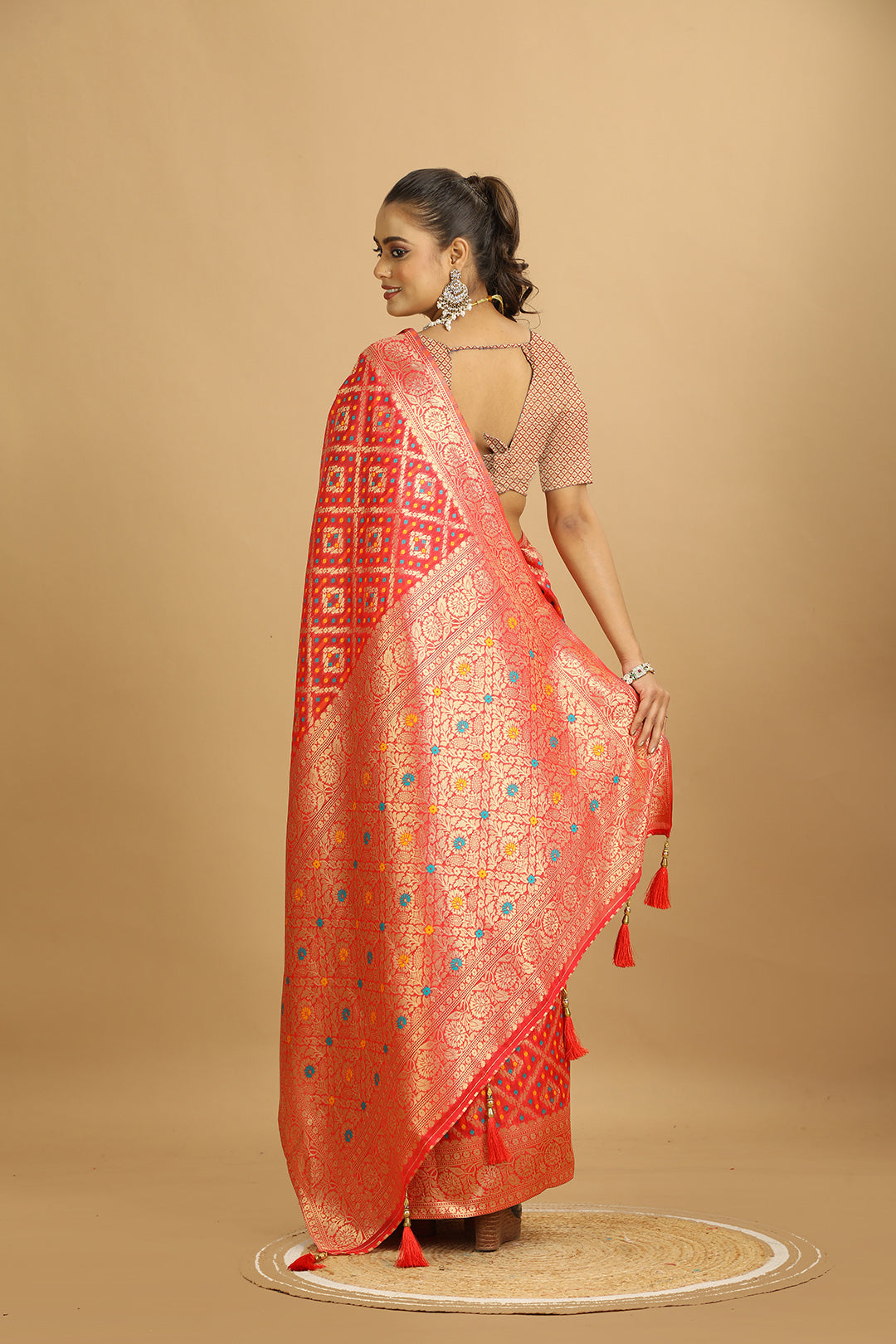 KARAMKARI-RAJ-GHARANA (COTTON SILK SAREE)