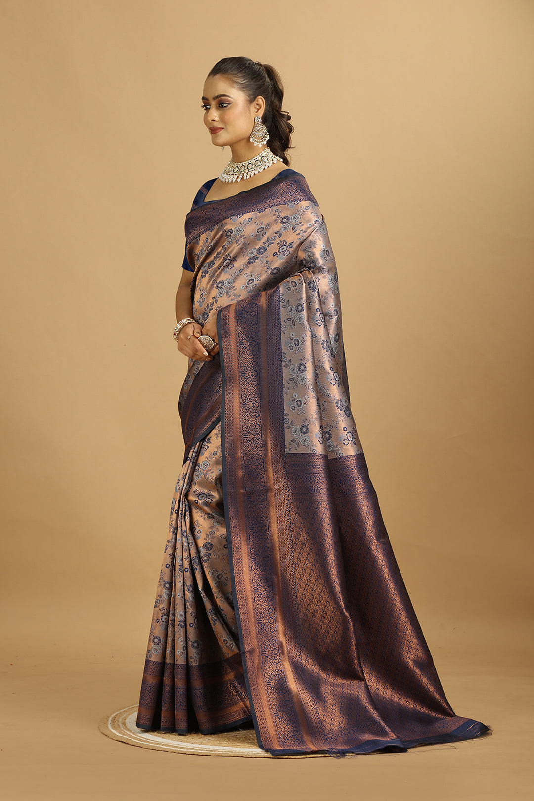 KARAMKARI-RAAT KI RANI (SILK SAREE)