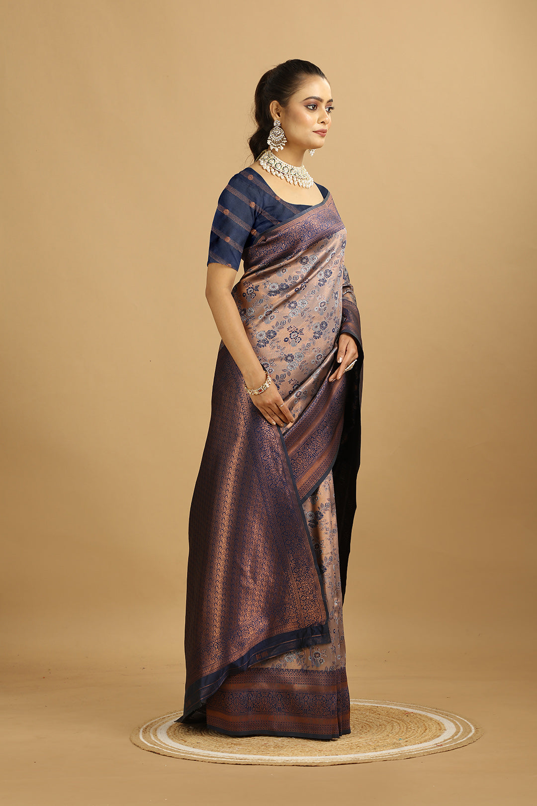 KARAMKARI-RAAT KI RANI (SILK SAREE)